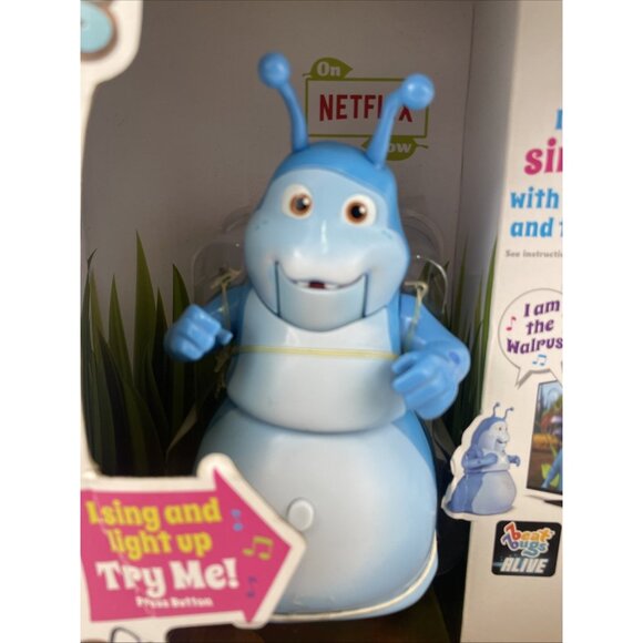 Netflix Beat Bugs Singing Walter Figure Sings w TV Series Beatles Inspired New - Picture 2 of 8
